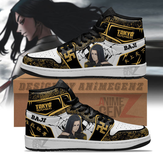 Tokyo Revengers Keisuke Baji JD Sneakers Custom Anime Shoes