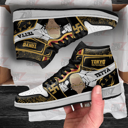 Tokyo Revengers Tetta Kisaki JD Sneakers Custom Anime Shoes