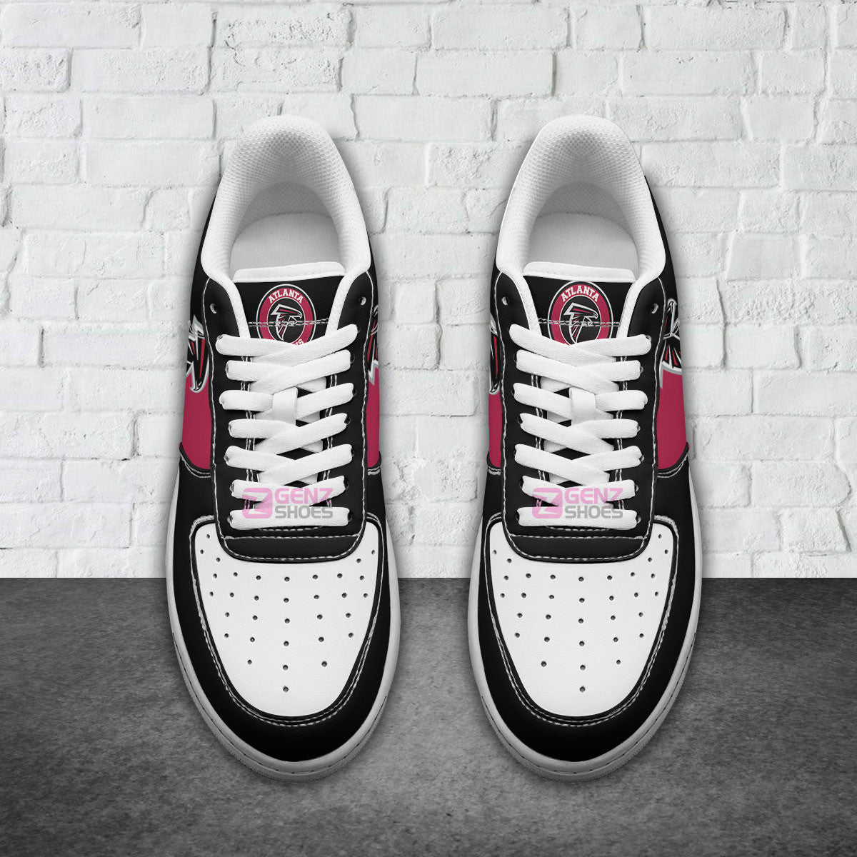 Atlanta Falcons Air Sneakers NFL Custom Sports Shoes