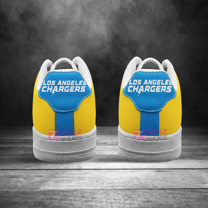 Los Angeles Chargers Air Sneakers NFL Custom Sports Shoes