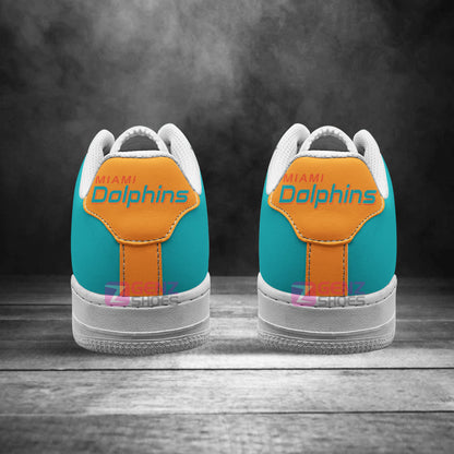 Miami Dolphins Air Sneakers NFL Custom Sports Shoes