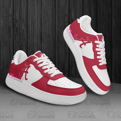 Alabama Crimson Tide Air Sneakers NFL Custom Sports Shoes