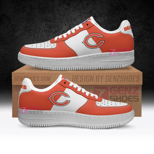 Chicago Bears Air Sneakers NFL Custom Sports Shoes