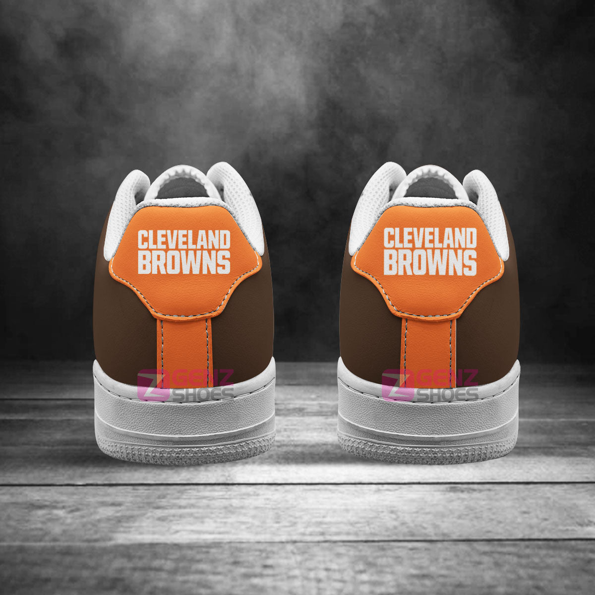 Cleveland Browns Air Sneakers NFL Custom Sports Shoes