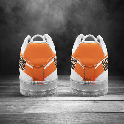 Cleveland Browns Air Sneakers NFL Custom Sports Shoes