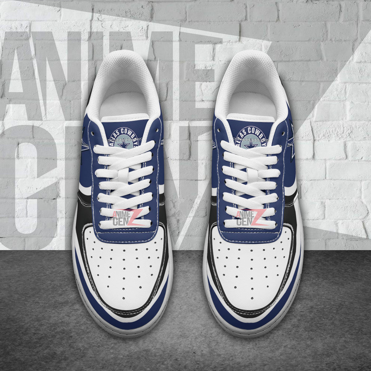 Dallas Cowboy Air Sneakers NFL Custom Sports Shoes