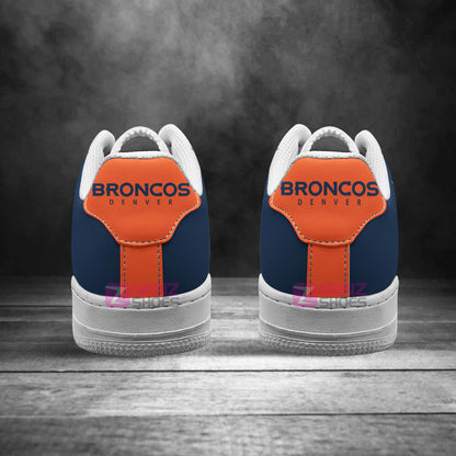 Denver Broncos Air Sneakers NFL Custom Sports Shoes