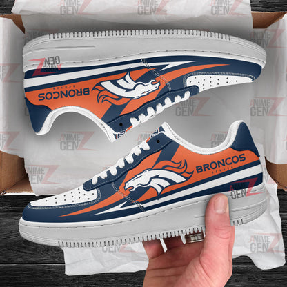 Denver Broncos Air Sneakers NFL Custom Sports Shoes