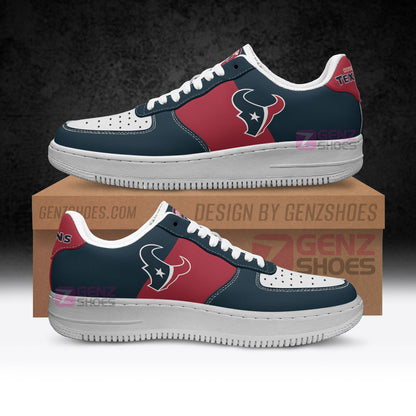 Houston Texans Air Sneakers NFL Custom Sports Shoes