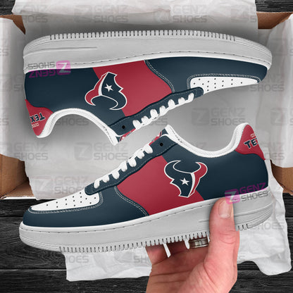 Houston Texans Air Sneakers NFL Custom Sports Shoes