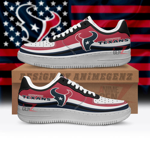 Houston Texans Air Sneakers NFL Custom Sports Shoes