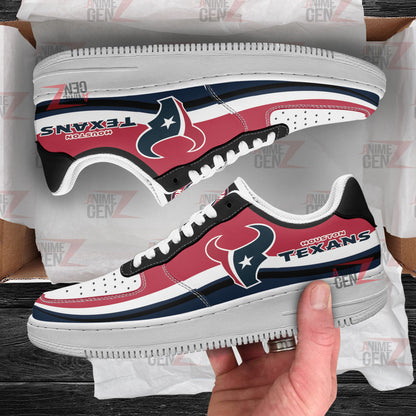 Houston Texans Air Sneakers NFL Custom Sports Shoes