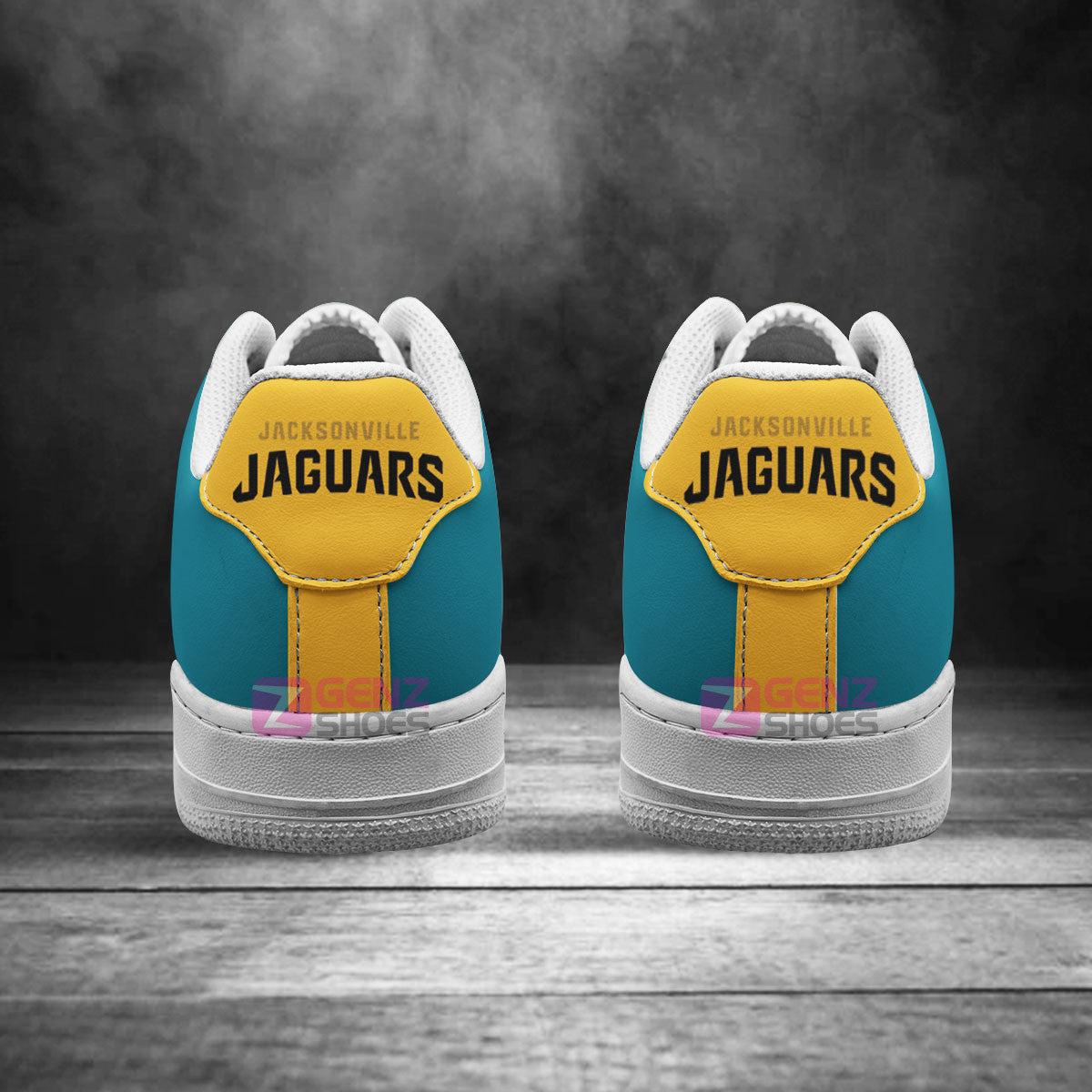 Jacksonville Jaguars Air Sneakers NFL Custom Sports Shoes