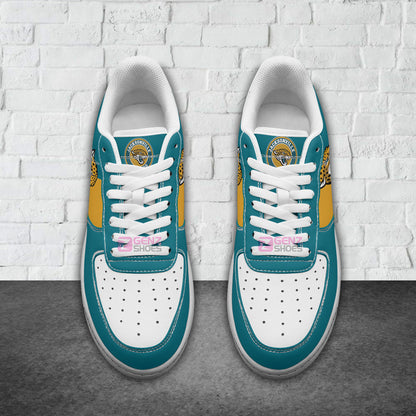 Jacksonville Jaguars Air Sneakers NFL Custom Sports Shoes