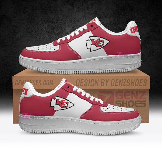Kansas City Chiefs Air Sneakers NFL Custom Sports Shoes