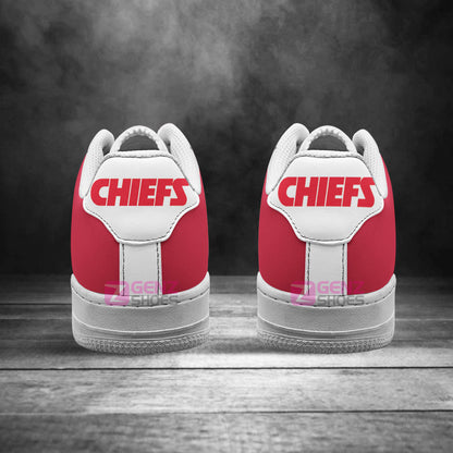 Kansas City Chiefs Air Sneakers NFL Custom Sports Shoes