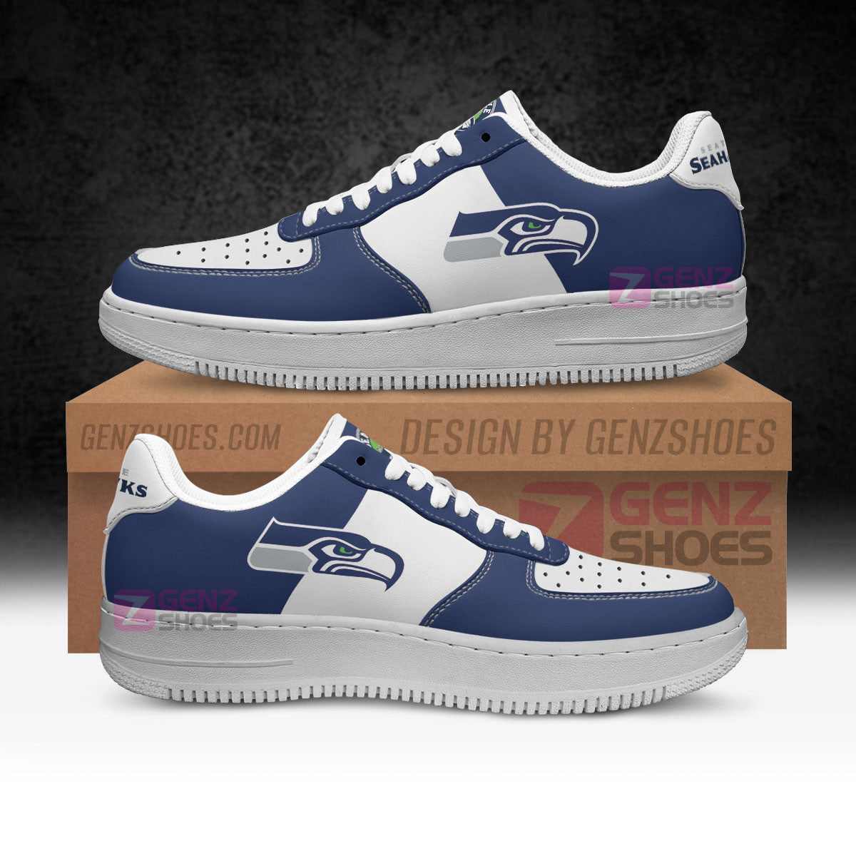 Kansas City Chiefs Air Sneakers NFL Custom Sports Shoes