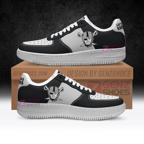 Las Vegas Raiders Air Sneakers NFL Custom Sports Shoes