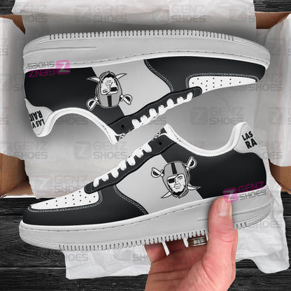 Las Vegas Raiders Air Sneakers NFL Custom Sports Shoes