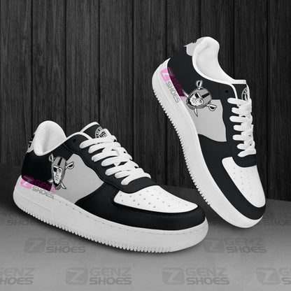 Las Vegas Raiders Air Sneakers NFL Custom Sports Shoes