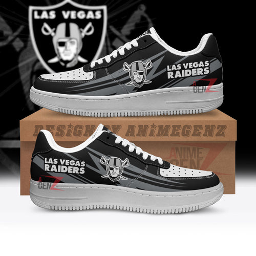 Las Vegas Raiders Air Sneakers NFL Custom Sports Shoes