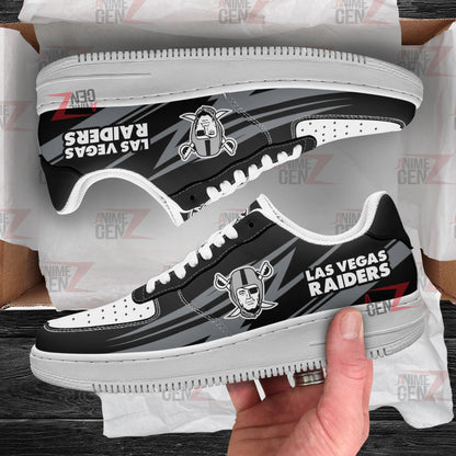 Las Vegas Raiders Air Sneakers NFL Custom Sports Shoes
