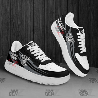 Las Vegas Raiders Air Sneakers NFL Custom Sports Shoes