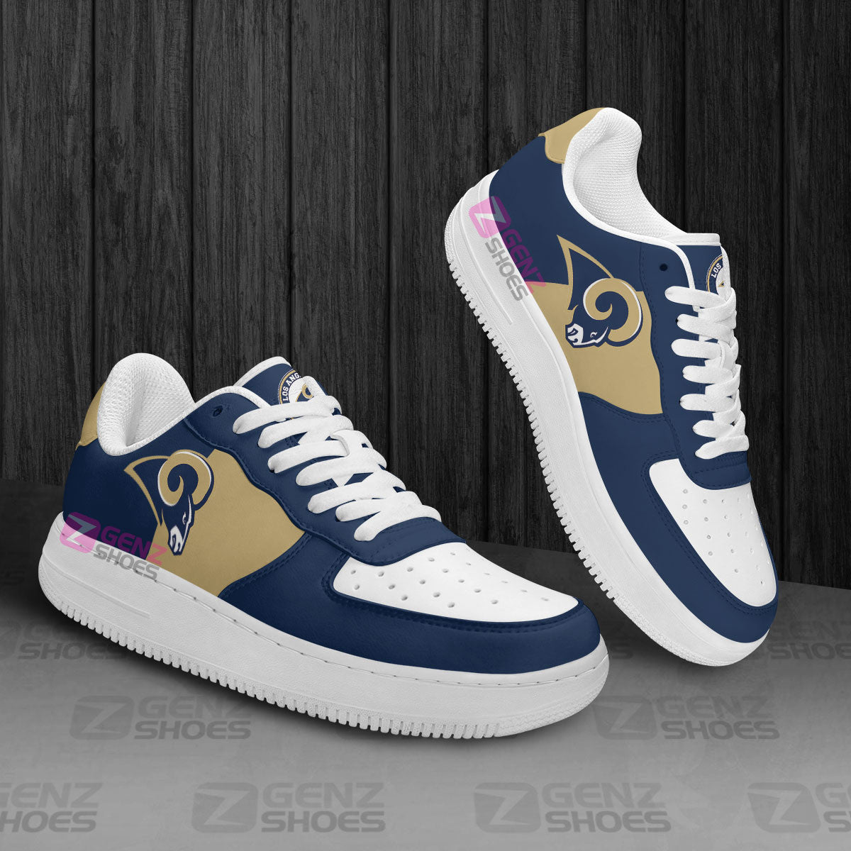 Los Angeles Rams Air Sneakers NFL Custom Sports Shoes