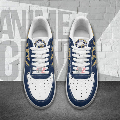 Los Angeles Rams Air Sneakers NFL Custom Sports Shoes