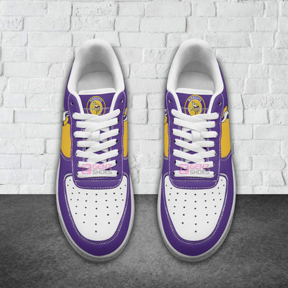 Minnesota Vikings Air Sneakers NFL Custom Sports Shoes