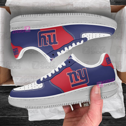 New York Giants Air Sneakers NFL Custom Sports Shoes
