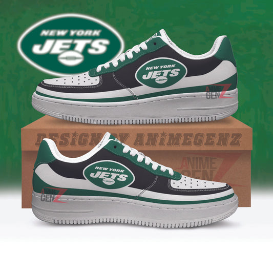 New York Jets Air Sneakers NFL Custom Sports Shoes