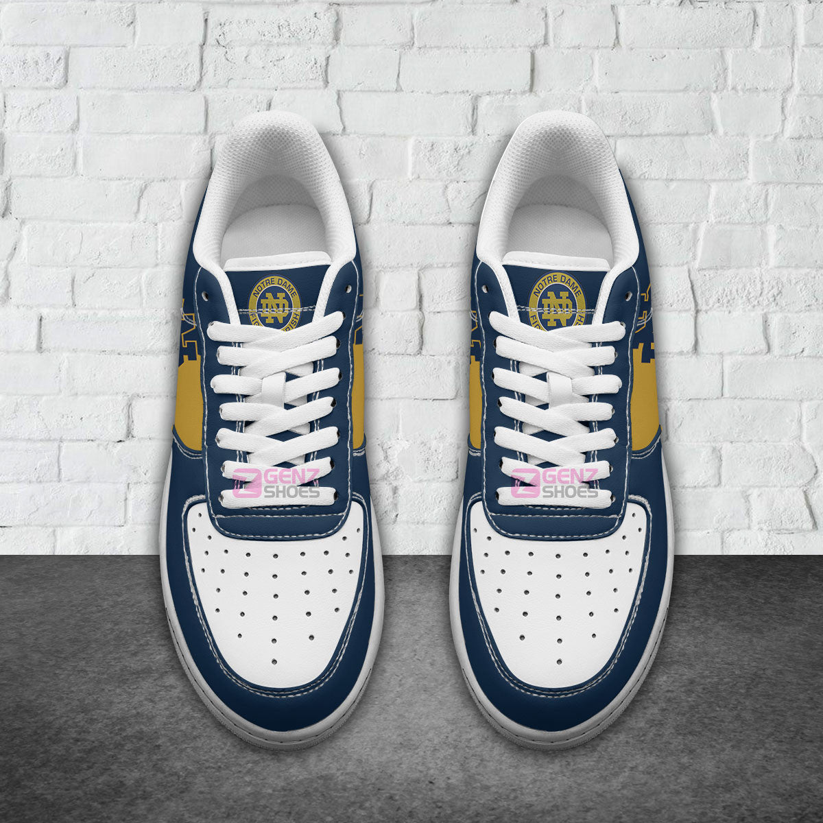 Notre Dame Fighting Irish Air Sneakers NFL Custom Sports Shoes