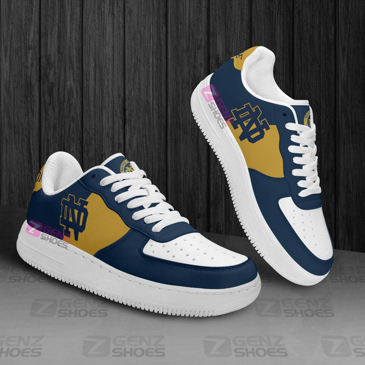 Notre Dame Fighting Irish Air Sneakers NFL Custom Sports Shoes