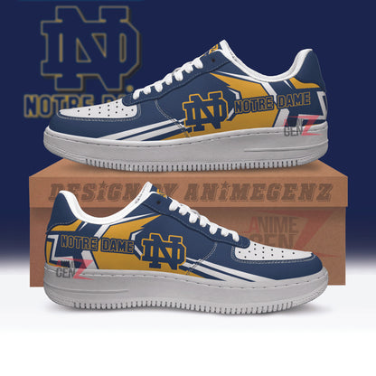 Notre Dame Fighting Irish Air Sneakers NFL Custom Sports Shoes
