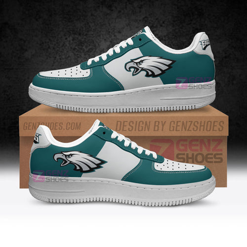 Philadelphia Eagles Air Sneakers NFL Custom Sports Shoes