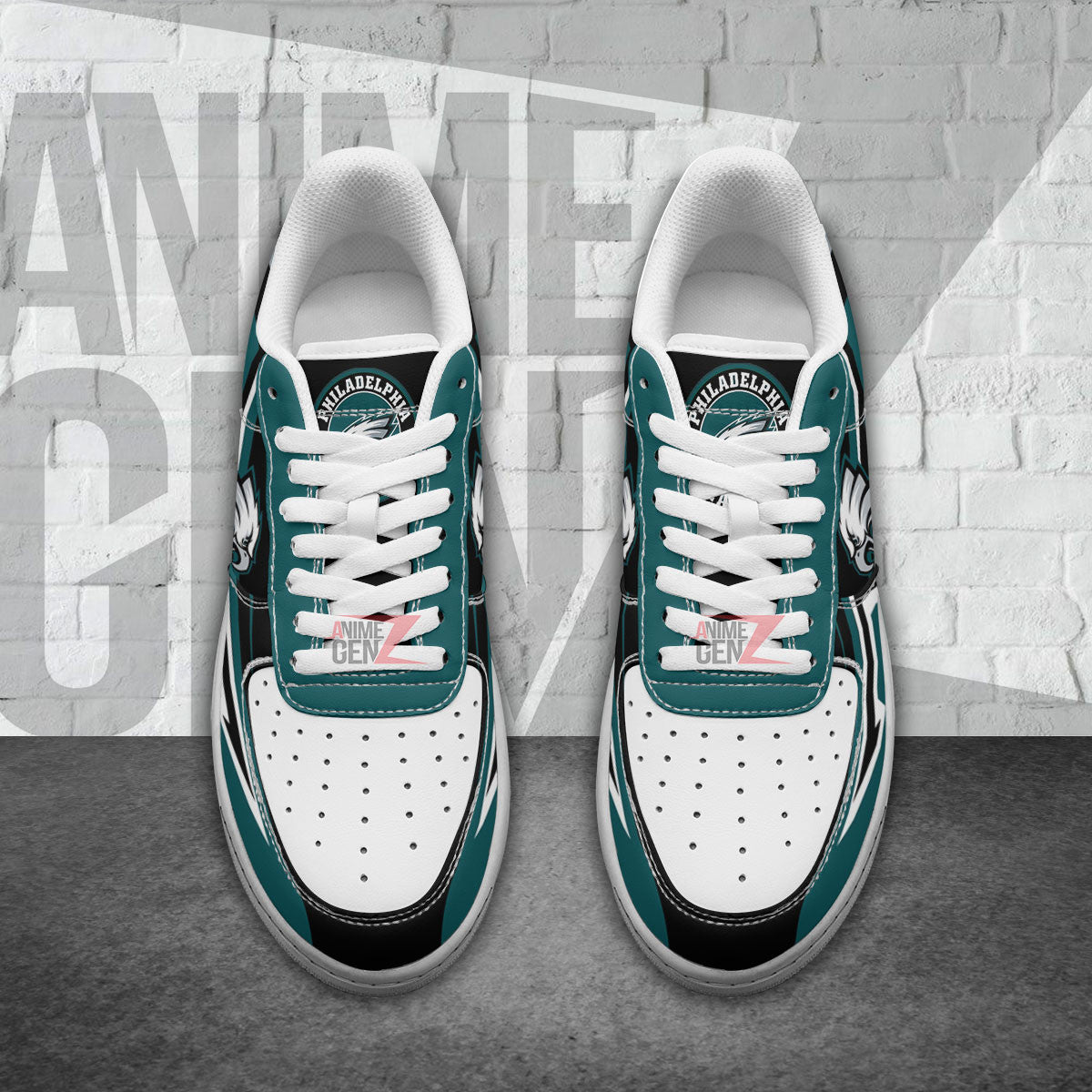 Philadelphia Eagles Air Sneakers NFL Custom Sports Shoes