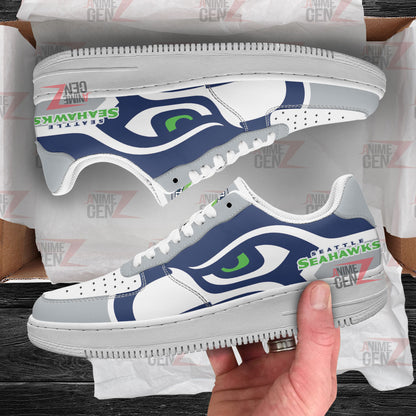 Seattle Seahawks Air Sneakers NFL Custom Sports Shoes