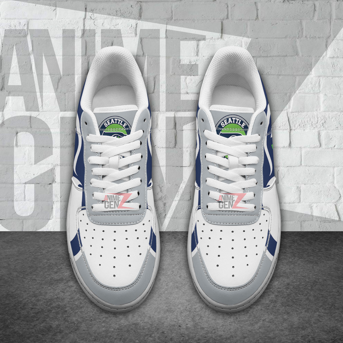 Seattle Seahawks Air Sneakers NFL Custom Sports Shoes