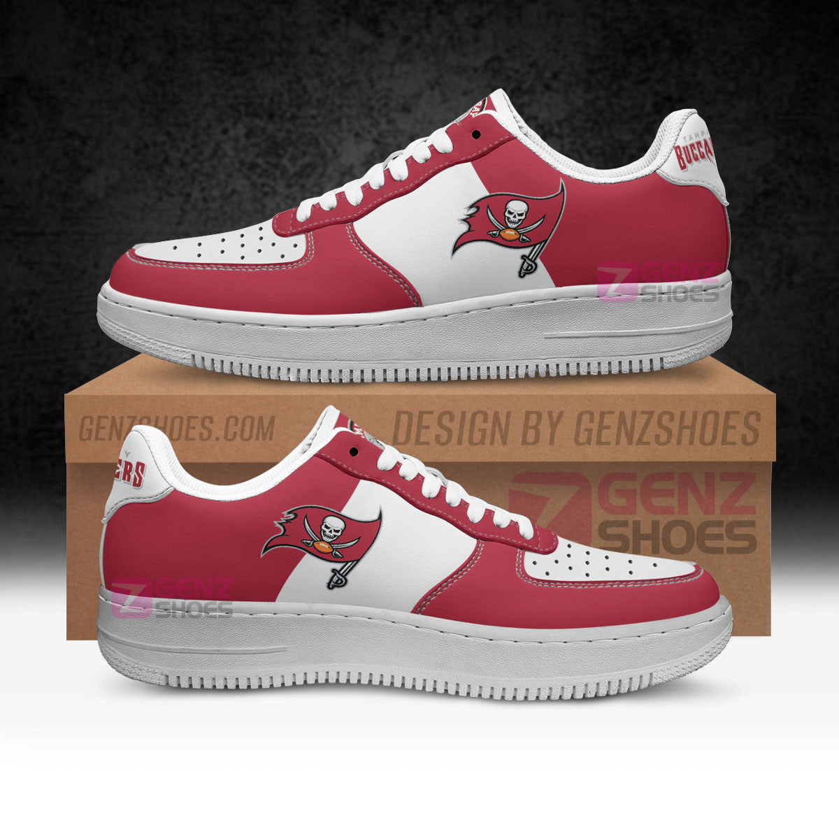 Tampa Bay Buccaneers Air Sneakers NFL Custom Sports Shoes