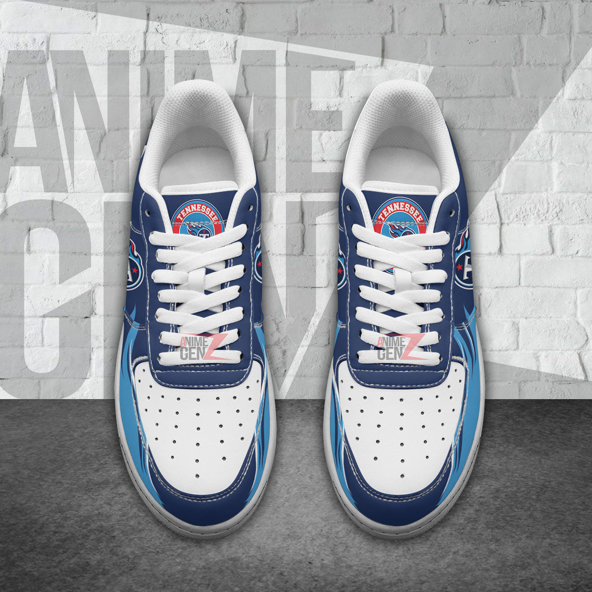 Tennessee Titans Air Sneakers NFL Custom Sports Shoes