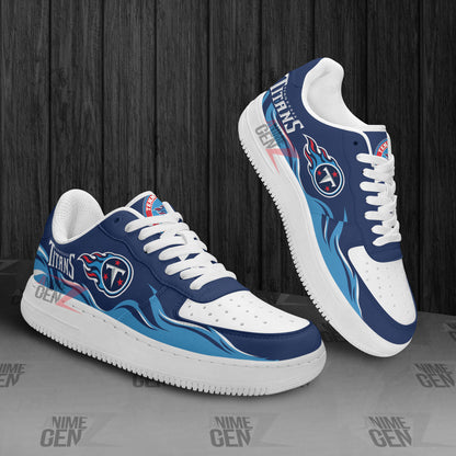 Tennessee Titans Air Sneakers NFL Custom Sports Shoes