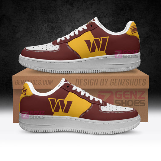 Washington Commanders Air Sneakers NFL Custom Sports Shoes