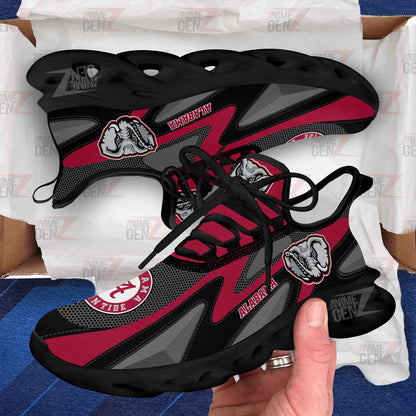 Alabama Crimson Tide Clunky Sneakers NFL Custom Sport Shoes