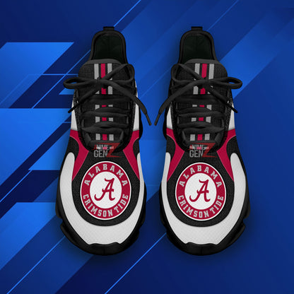 Alabama Crimson Tide Clunky Sneakers NFL Custom Sport Shoes