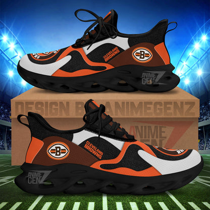 Cleveland Browns Clunky Sneakers NFL Custom Sport Shoes