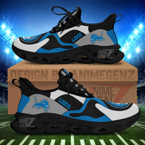 Detroit Lions Clunky Sneakers NFL Custom Sport Shoes