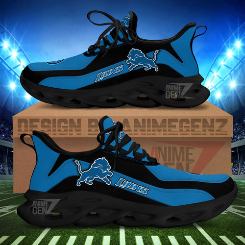 Detroit Lions Clunky Sneakers NFL Custom Sport Shoes