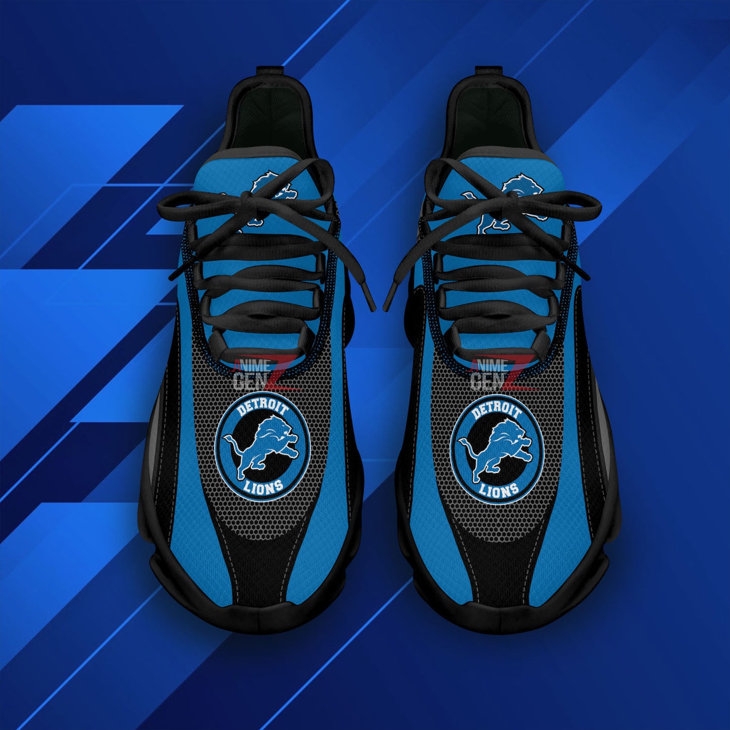 Detroit Lions Clunky Sneakers NFL Custom Sport Shoes
