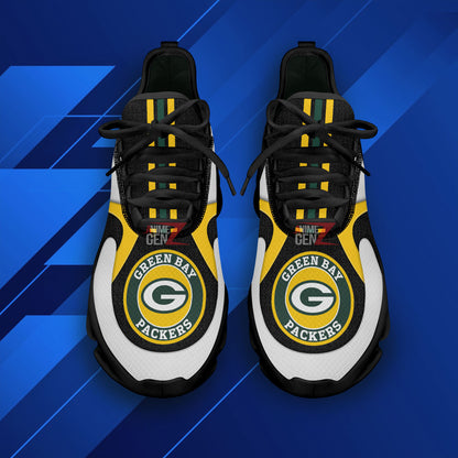 Green Bay Packers Clunky Sneakers NFL Custom Sport Shoes